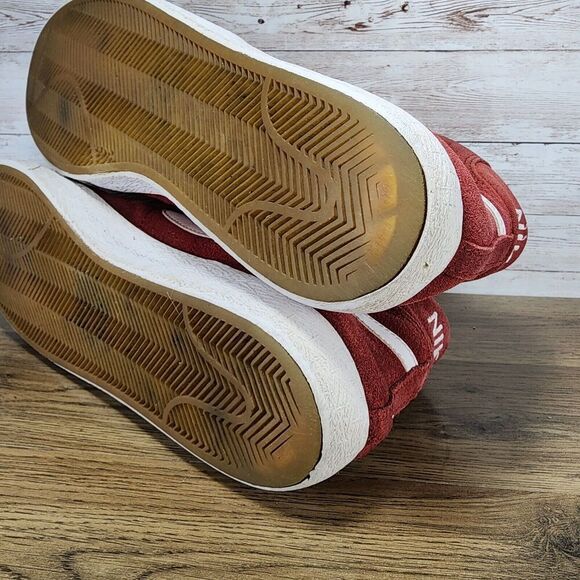 Nike Blazer Mid Team Red Maroon Suede White Big Swoosh Retro Shoes Size 10.5 - Picture 8 of 8